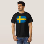 スウェーデン国旗 Tシャツ (正面フル)