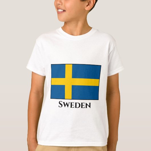 スウェーデン国旗 Tシャツ (正面)