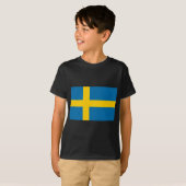 スウェーデン国旗 Tシャツ (正面フル)