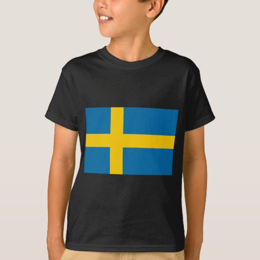 スウェーデン国旗 Tシャツ (正面)