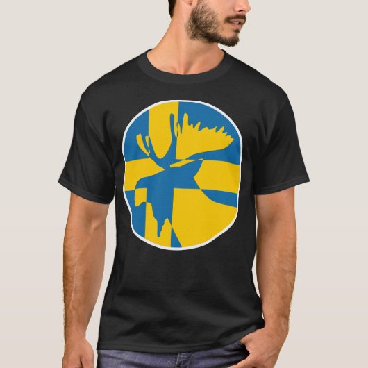 スウェーデン国旗 Tシャツ (正面)