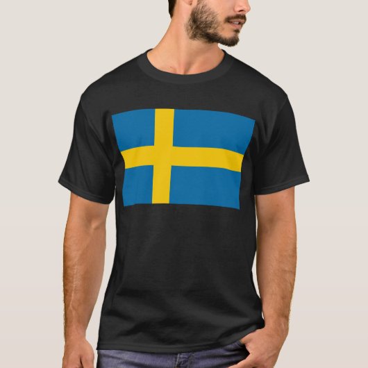 スウェーデン国旗 Tシャツ (正面)