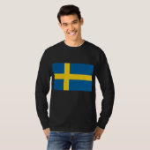 スウェーデン国旗 Tシャツ (正面フル)