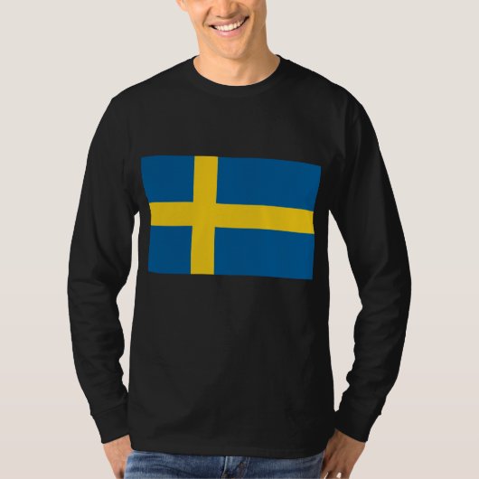 スウェーデン国旗 Tシャツ (正面)