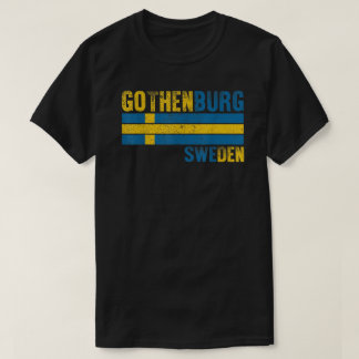 スウェーデン国旗Swedish Mens Womens Kids Tシャツ