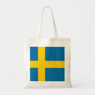 スウェーデン国旗TOTEバッグ トートバッグ