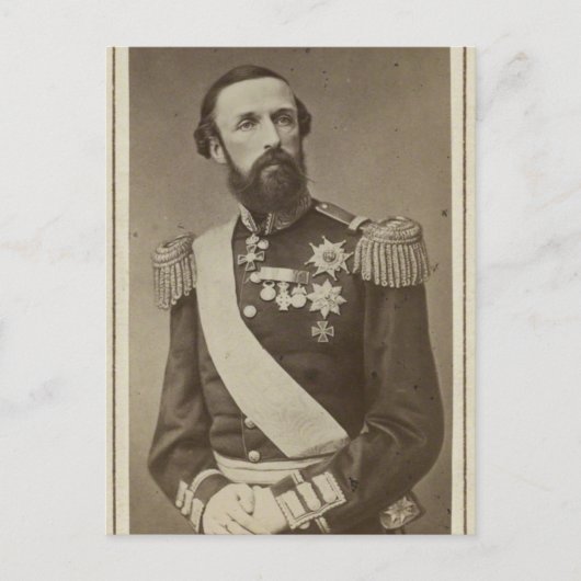 スウェーデン国王オスカー#001SW ポストカード (正面)