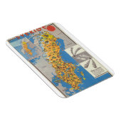スウェーデン地図 マグネット (右側)