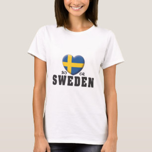 スウェーデン愛C Tシャツ