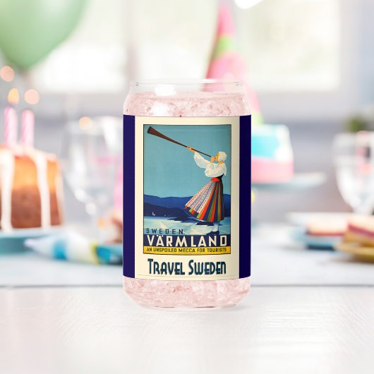 スウェーデン旅行 ガラス缶 (インサイチュ (バースデー))