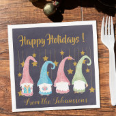 スウェーデン格言ホリデーパーティー紙ナプキンス