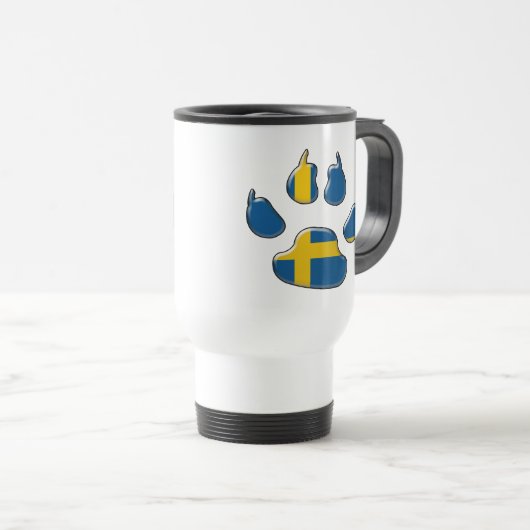 スウェーデン産パティオトラ犬 トラベルマグ (正面右)