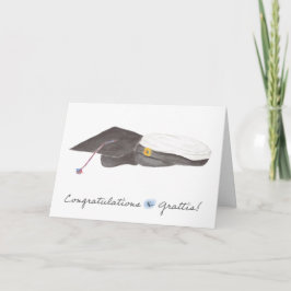 スウェーデン系アメリカ人学生の卒業表 サンキューカード