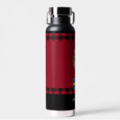 スウェーデン素朴真空絶縁、スウェーデン国旗 ウォーターボトル (正面)