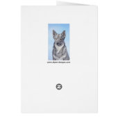 スウェーデン絵画のバルフンドの可愛いオリジナル (裏面)