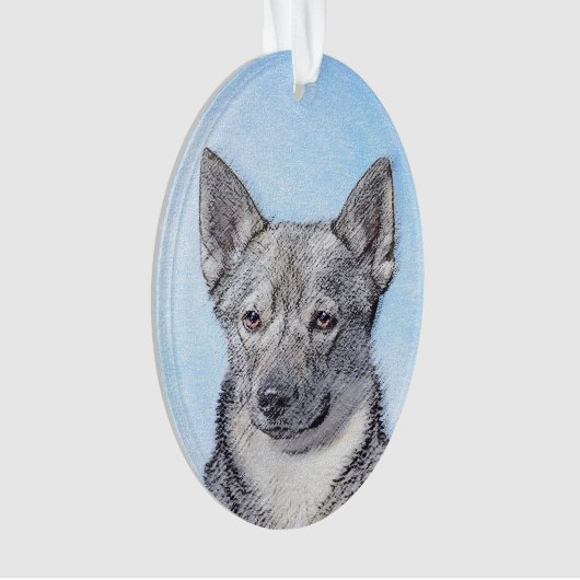 スウェーデン絵画のバルフンドの可愛いオリジナル オーナメント (正面)