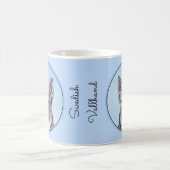 スウェーデン絵画のバルフンドの可愛いオリジナル コーヒーマグカップ (中央)