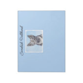 スウェーデン絵画のバルフンドの可愛いオリジナル ノートパッド (回転)