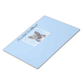 スウェーデン絵画のバルフンドの可愛いオリジナル ノートパッド (アングル)