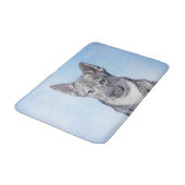 スウェーデン絵画のバルフンドの可愛いオリジナル バスマット (アングル)