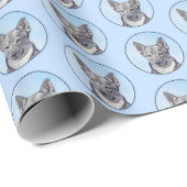 スウェーデン絵画のバルフンドの可愛いオリジナル ラッピングペーパー (ロールコーナー)