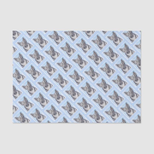 スウェーデン絵画のバルフンドの可愛いオリジナル 薄葉紙 (正面)