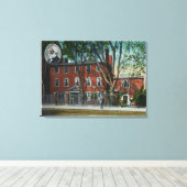 スウェーデン芸術記念館の外観 キャンバスプリント (インサイチュ (ウッドフロア))