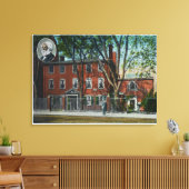 スウェーデン芸術記念館の外観 キャンバスプリント (インサイチュ (リビング))