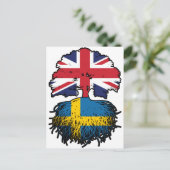 スウェーデン英国統一された英国イギリス ポストカード (スタンド正面)