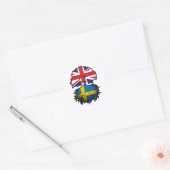 スウェーデン英国統一された英国イギリス ラウンドシール (封筒)