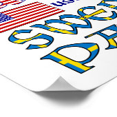 スウェーデン製部品 ポスター (角)