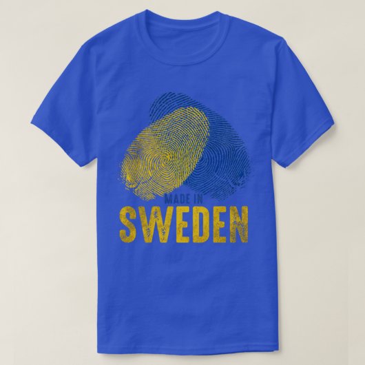 スウェーデン製1 Tシャツ (デザイン正面)