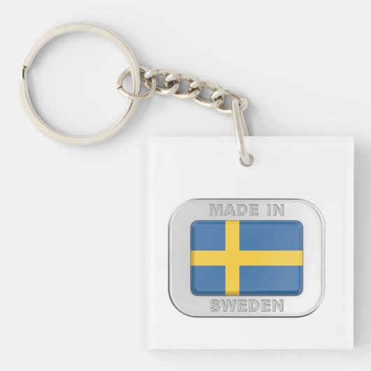 スウェーデン製 キーホルダー (正面)