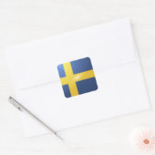 スウェーデン角光沢フラグ スクエアシール (封筒)