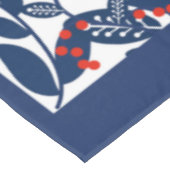 スウェーデン語とフィニッシュフォークアート テーブルクロス (アングル)