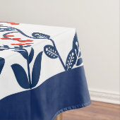 スウェーデン語とフィニッシュフォークアート テーブルクロス (インサイチュ)