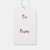 スウェーデン語の格言定義 ギフトタグ (裏面)