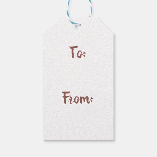 スウェーデン語の格言定義 ギフトタグ (裏面)