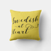スウェーデン語アットハートスロークッション クッション (裏面)