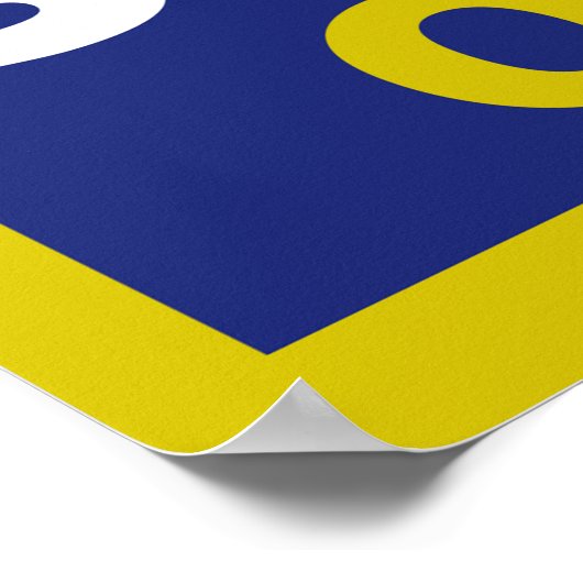 スウェーデン語スモーガスカビアカイバー ポスター (角)