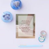 スウェーデン語マッサージ写真 チラシ (シングル)