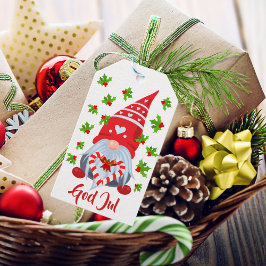 スウェーデン語格言とハート ギフトタグ