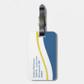 スウェーデン語3つの王冠Flygvapnet ラゲッジタグ (裏面縦)