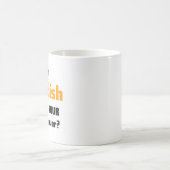 スウェーデン語 コーヒーマグカップ (中央)