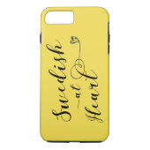 スウェーデン語Atハート携帯電話ケース Case-Mate iPhoneケース (裏面)