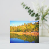 スウェーデン語landskap，写真 ポストカード (スタンド正面)