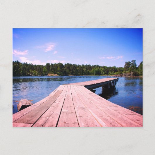 スウェーデン語landskap，写真 ポストカード (正面)