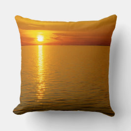 スウェーデン諸島の夕日。 クッション