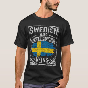スウェーデン走の血 Tシャツ