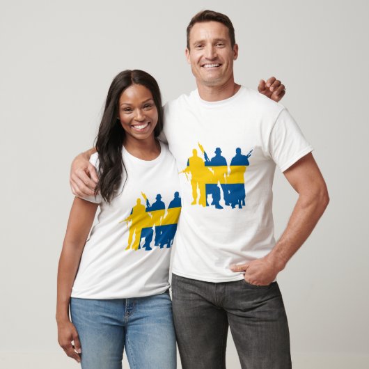 スウェーデン軍隊単位 Tシャツ (ユニセックス)